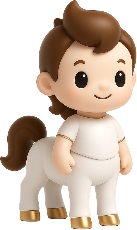 Our original Centaur mascot.